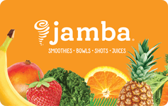 Jamba Juice gift card