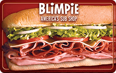 Blimpie Subs gift card