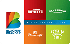 Bloomin Brands gift card