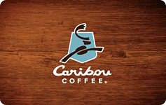 Caribou Coffee gift card