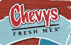 Chevy's gift card