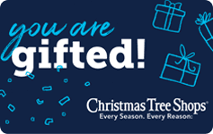 Christmas Tree Shops gift card