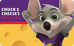 Chuck E. Cheese's gift card