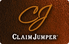 Claim Jumper gift card