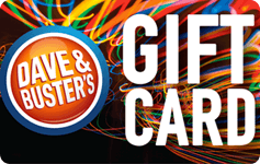 Dave & Buster's gift card