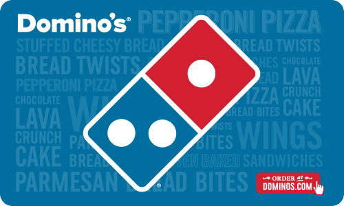 Domino's gift card