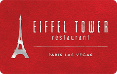 Eiffel Tower gift card