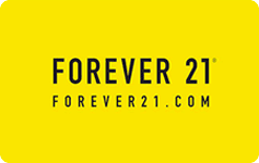 Forever 21 gift card