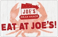 Joe's Crab Shack gift card