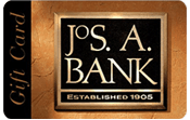JoS A Bank gift card