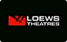 Loews Theatres gift card