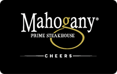 Mahogany Prime Steakhouse gift card