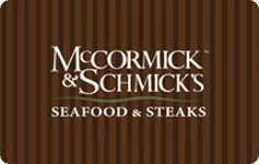 McCormick & Schmick's Seafood Restaurants gift card