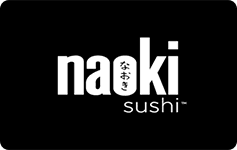 Naoki gift card