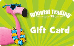 Oriental Trading gift card