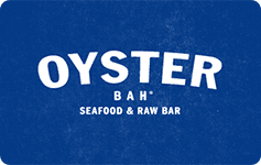 Oyster Bah gift card