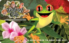 Rainforest Cafe gift card