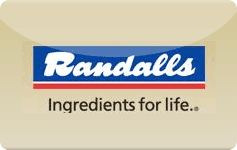 Randall's gift card