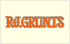 R.J. Grunt's gift card