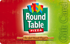 Round Table Pizza gift card