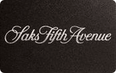 Saks Fifth Avenue gift card