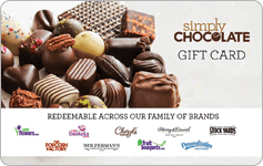 Simply Chocolate gift card