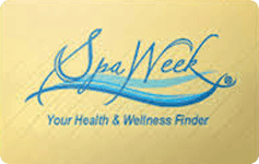 Spa Week gift card