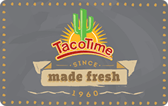 Taco Time gift card