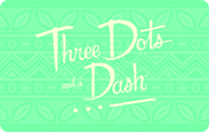 Three Dots and a Dash gift card