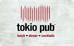 Tokio Pub gift card