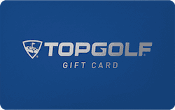 Topgolf gift card